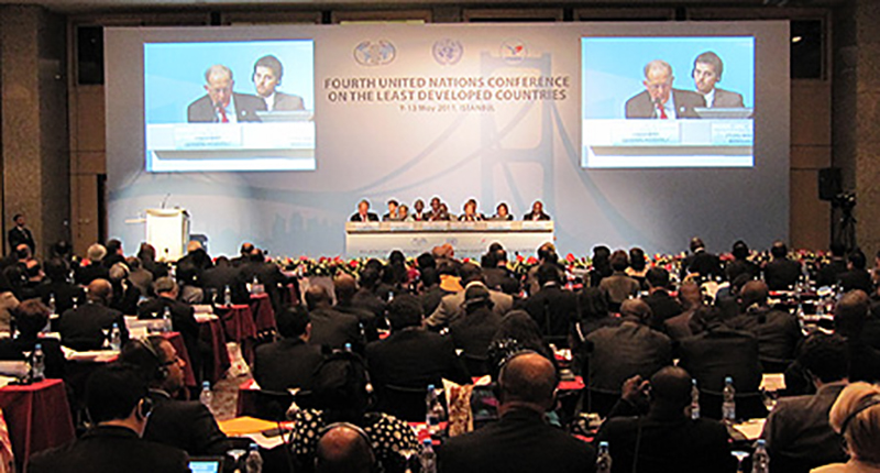 Gonsin At The 4th United Nations Conference On Ldcs