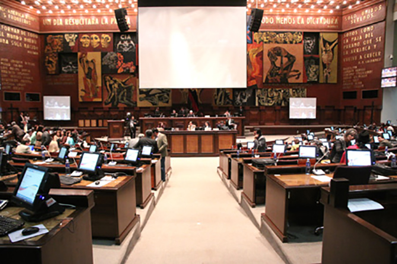 National Assembly Of Ecuador Installs Gonsin Tl-vcb4200 Conference System