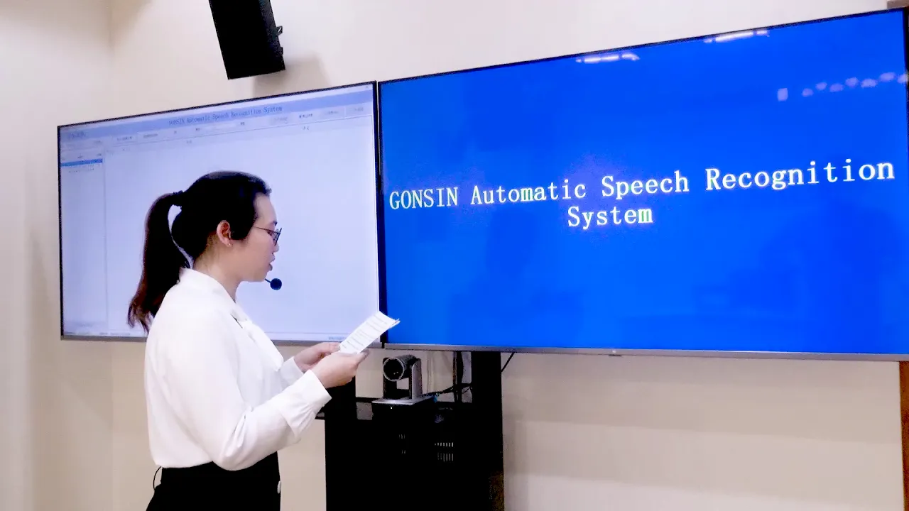 GONSIN Automatic Speech Recognition System【English to Spanish】