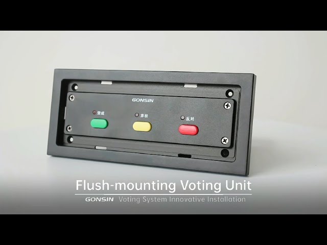 GONSIN Voting Unit With Multiple Installation Methods