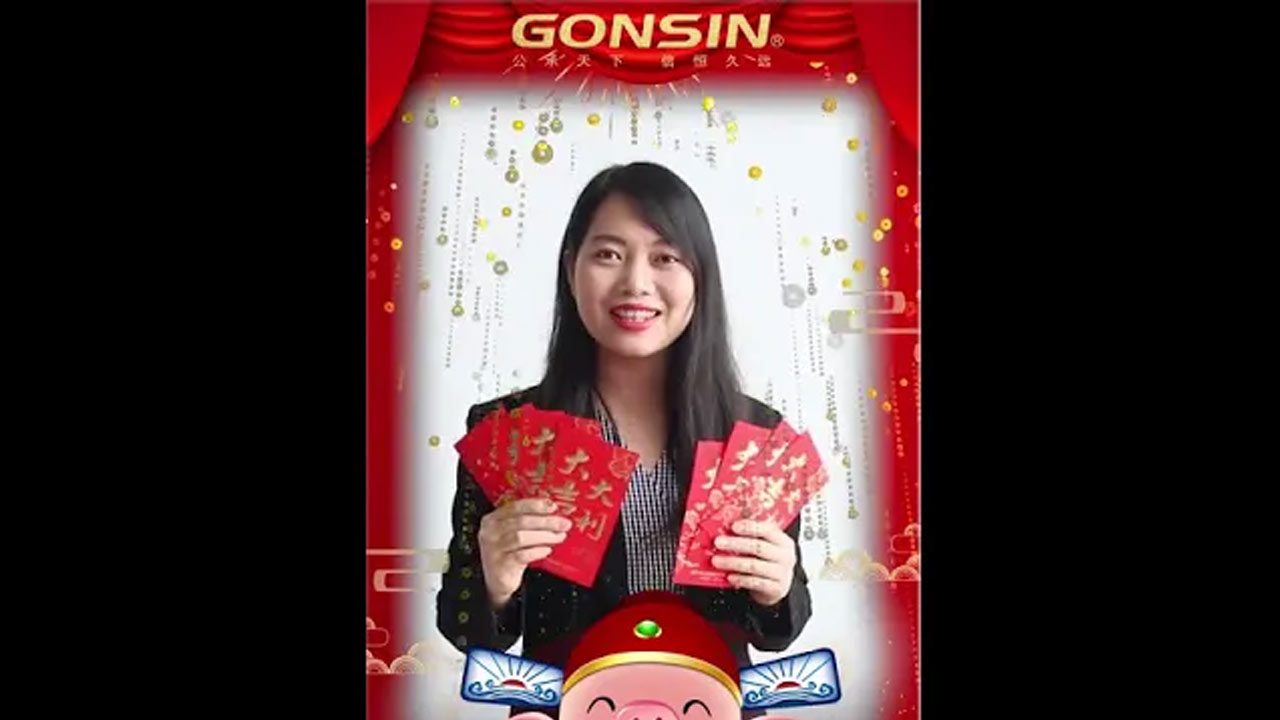 GONSIN People Wish You Happy Chinese New Year
