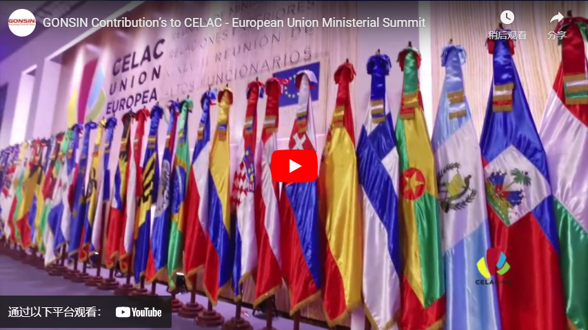 GONSIN Contribution's to CELAC - European Union Ministerial Summit