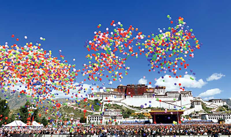 Gonsin Assists Central Delegation To Visit Changdou Tibetc