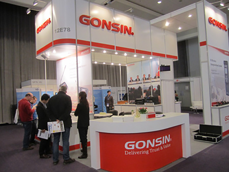 Gonsin At Ise 2012 Trade Show