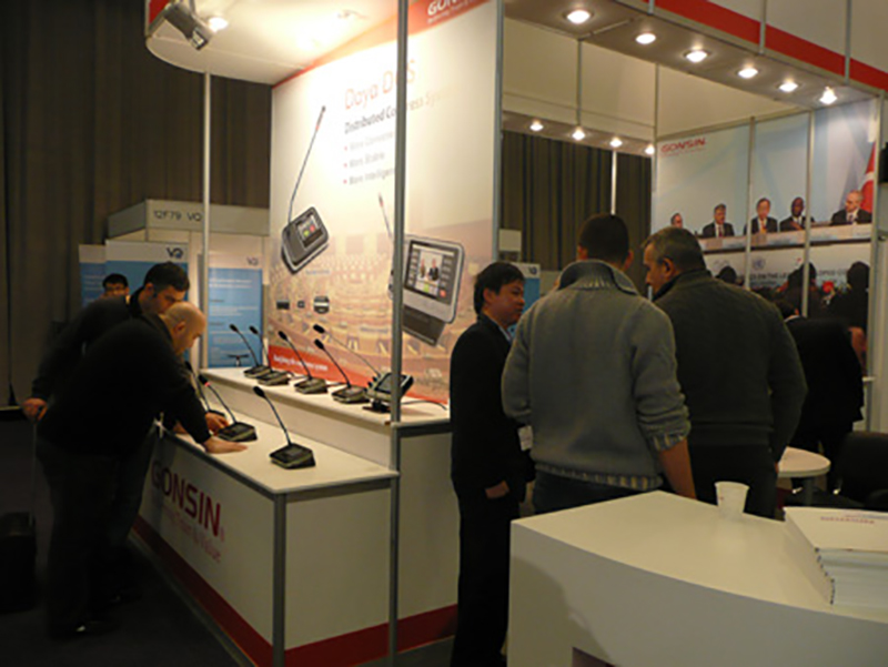 Gonsin At Ise 2012 Trade Show