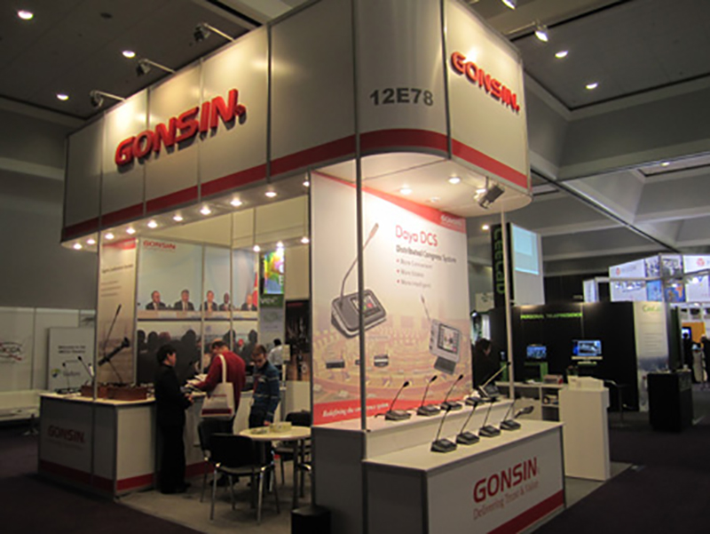 Gonsin At Ise 2012 Trade Show