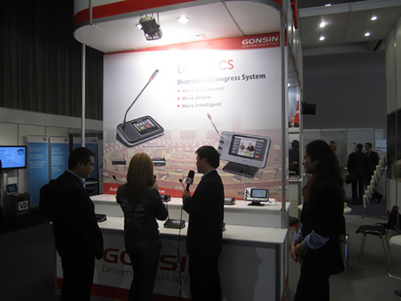 Gonsin At Ise 2012 Trade Show