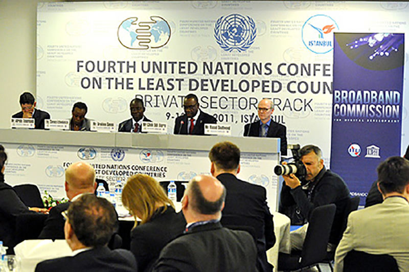 Gonsin At The 4th United Nations Conference On Ldcs