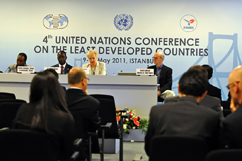 Gonsin At The 4th United Nations Conference On Ldcs