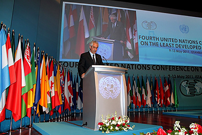 Gonsin At The 4th United Nations Conference On Ldcs