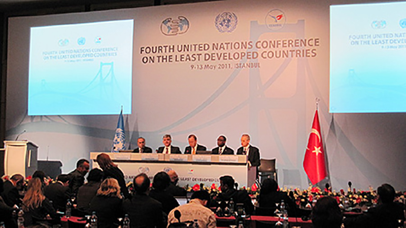 Gonsin At The 4th United Nations Conference On Ldcs