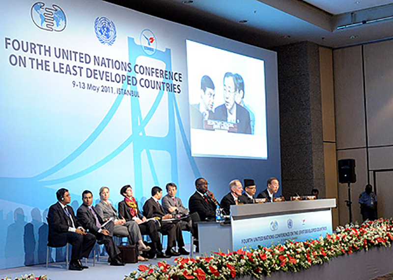 Gonsin At The 4th United Nations Conference On Ldcs