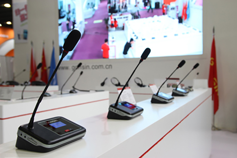 Gonsin Dual-frequency Wireless Conference System Equipped In Xinjiang Autonomous Region Finance Department