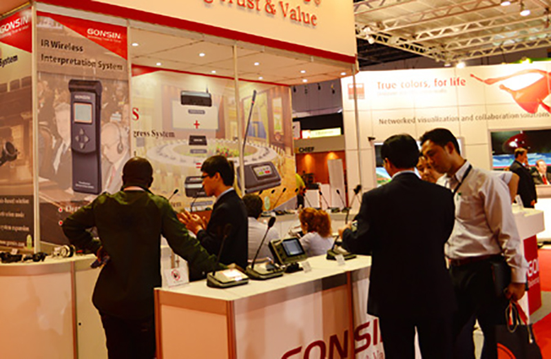 Gonsin Exhibited At Infocomm Mea 2012