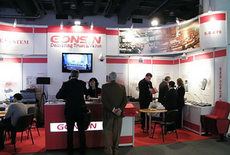 Gonsin Exhibited At Prolight+sound 2010