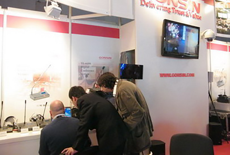 Gonsin Exhibited At Prolight+sound 2010