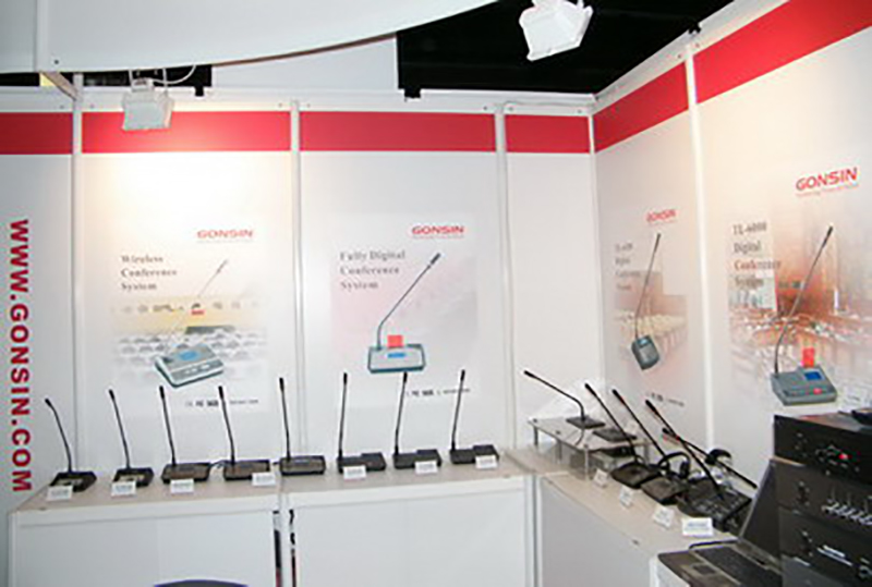 Gonsin Exhibited At Prolight+sound 2010