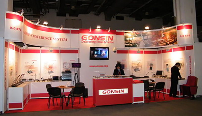Gonsin Exhibited At Prolight+sound 2010