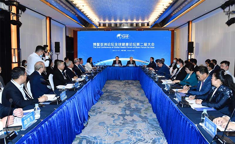 Gonsin Once Again Escorted Global Health Forum Of Boao Forum For Asia