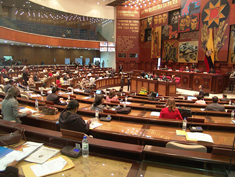 National Assembly Of Ecuador Installs Gonsin Tl-vcb4200 Conference System