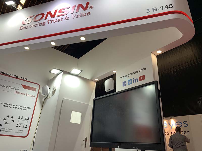 The New Asr System Shown At Ise2020 | Gonsin Exhibition Report | Part 1