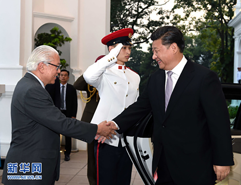 Gonsin Assists President Xi To Pay State Visit To Singapore