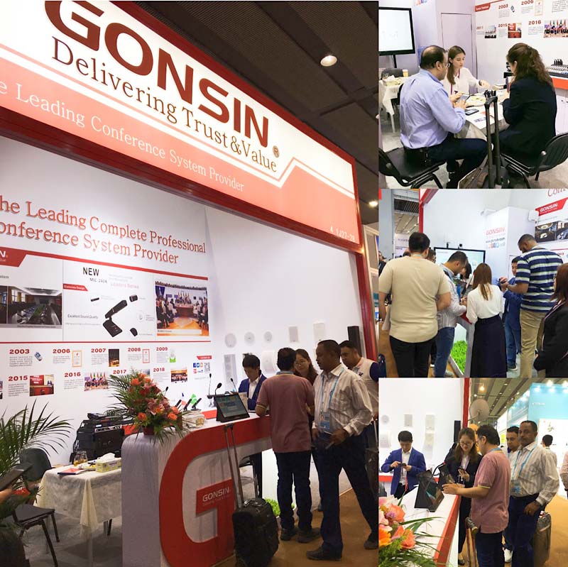 Gonsin Further Opens Overseas Market In The 125th Canton Fair