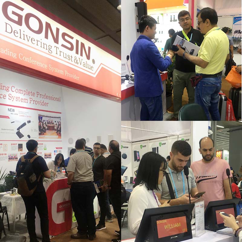 Gonsin Further Opens Overseas Market In The 125th Canton Fair