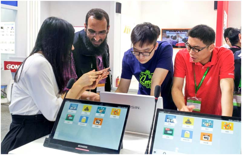 Gonsin In Canton Fair: See Paperless System Attracting World' s Attention