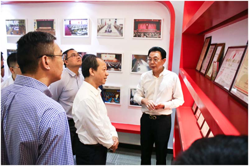 Guo Wenhai, Secretary Of The Shunde District Committee, Visited Gonsin