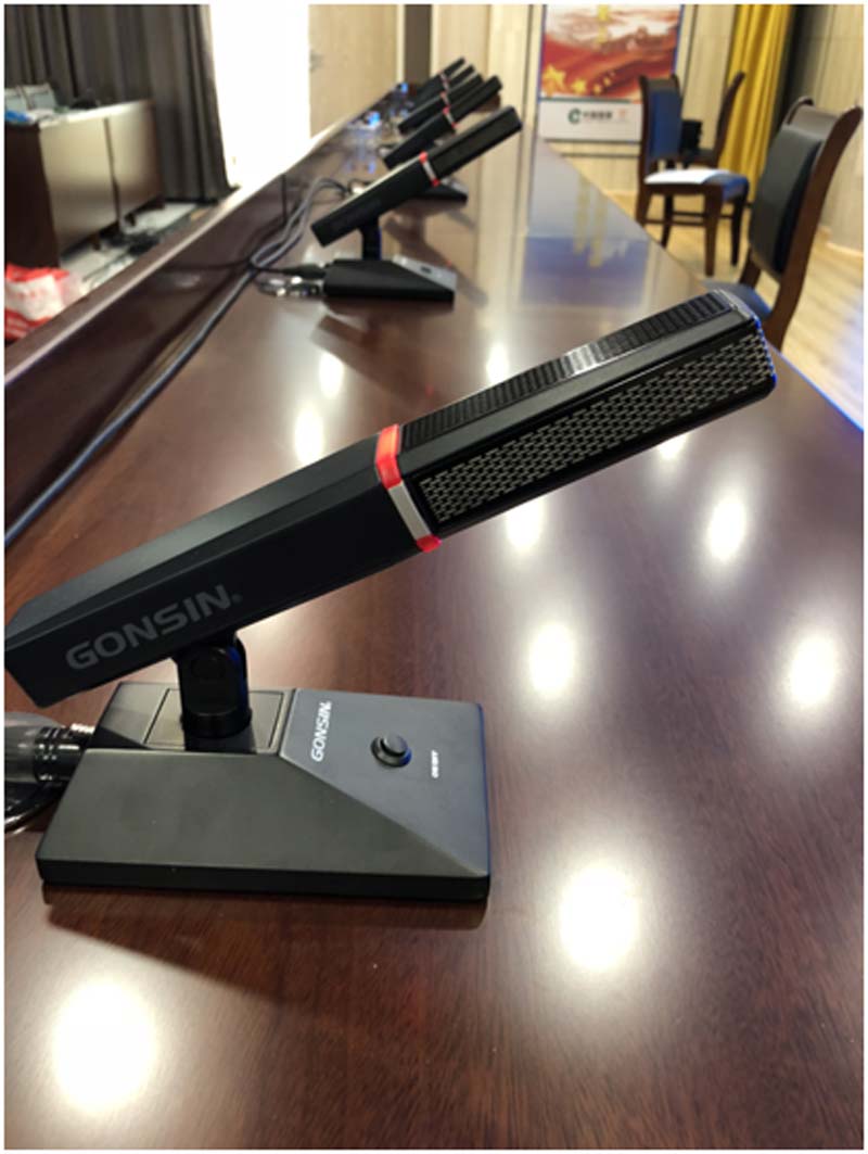 【Rectangular Columnar Short Microphone Mic-240a】Upgrade Your Conference Room' s Level
