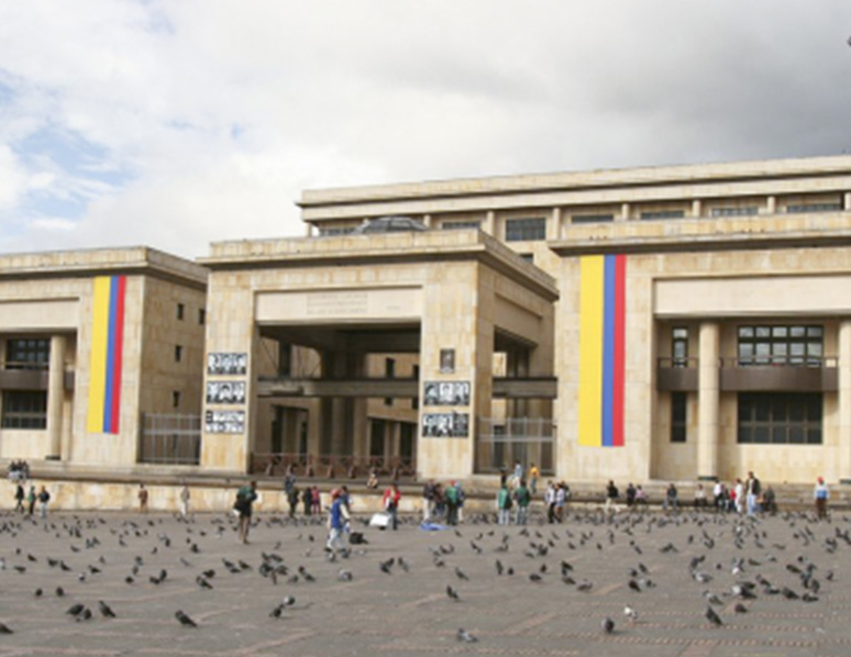 Gonsin Conference Audio and Video System in Columbia National Court