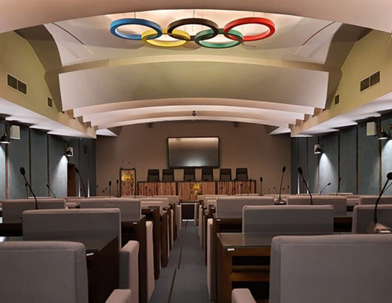 Gonsin Conference Audio and Video System in the National Olympic Committee of Sri Lanka