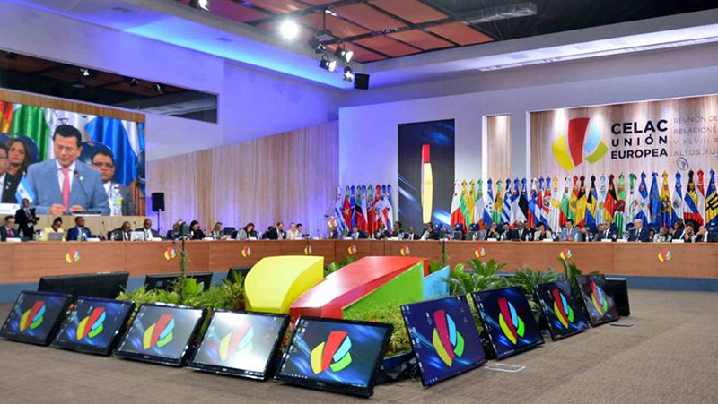 Gonsin Conference Audio and Video System in CELAC-EU Summit