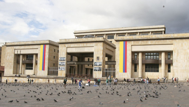 Gonsin Conference Audio and Video System in Columbia National Court