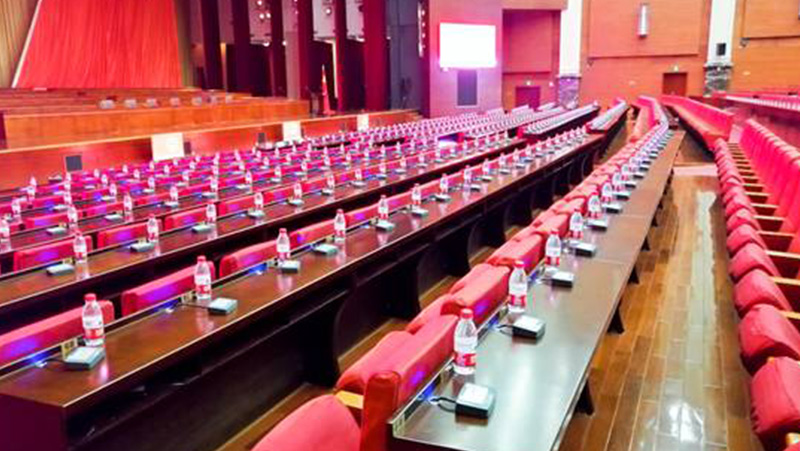 Gonsin Conference Audio and Video System in the 12th Maoming People's Congress