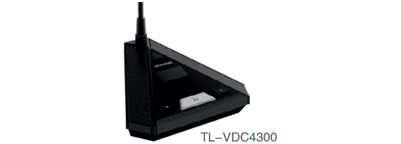 Tl 4300 Desktop Digital Conference System TL VDC4300