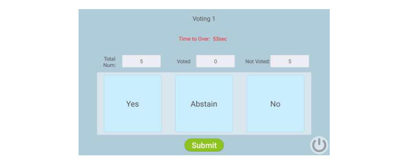 Voting Interface