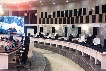 GONSIN Applied In The New Ebonyi State Government House Executive Council Chambers, Nigeria