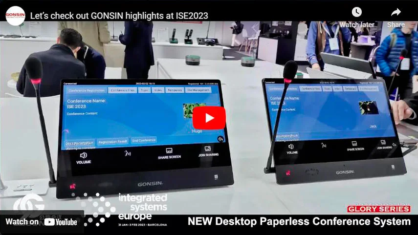 Let's Check out GONSIN Highlights at ISE2023