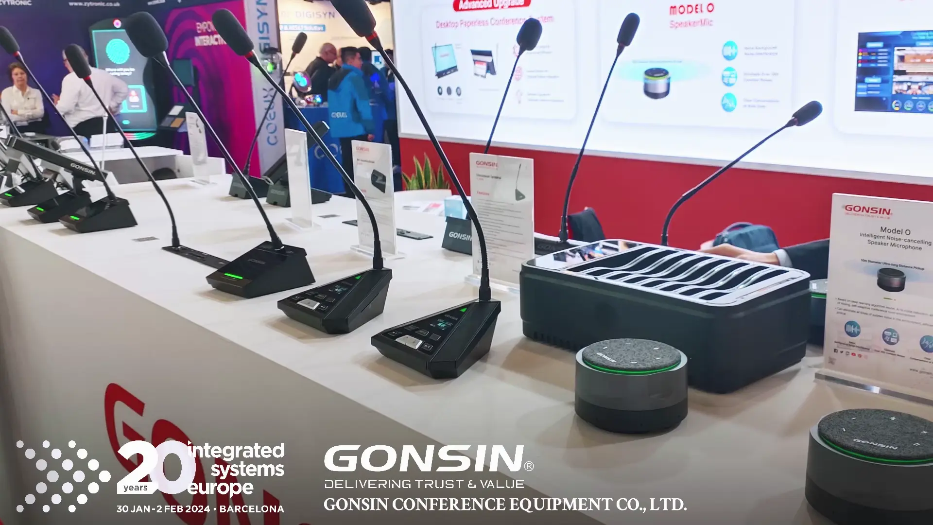 DAY 1 of ISE2024 | Explore GONSIN's Latest Innovations