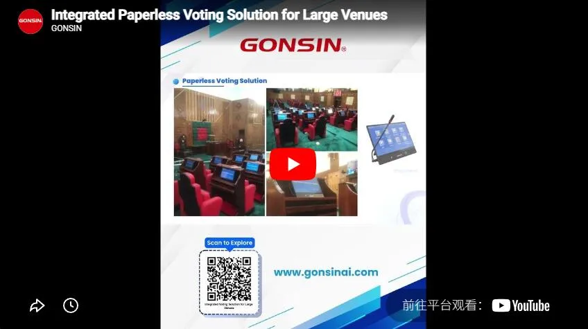 Integrated Paperless Voting Solution For Large Venues