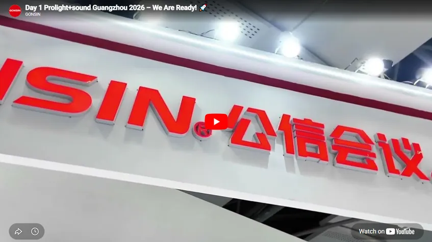 Day 1 Prolight+sound Guangzhou 2026 – We Are Ready!