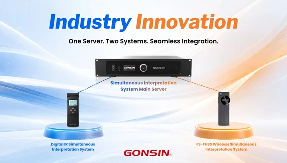 GONSIN Wireless Simultaneous Interpretation Solution for Large Complex Venues